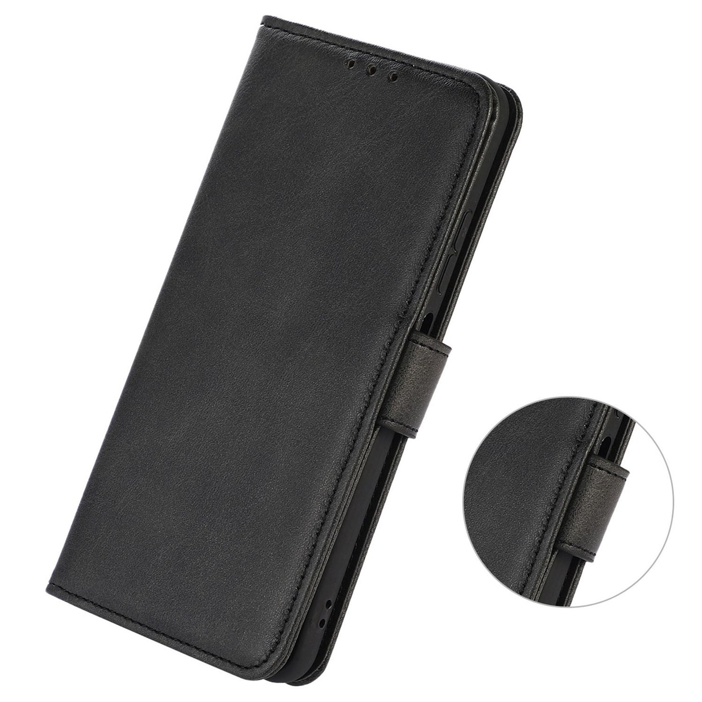 For Samsung Galaxy A05s 4G Case Anti-Scratch Leather Cowhide Texture Wallet with Stand