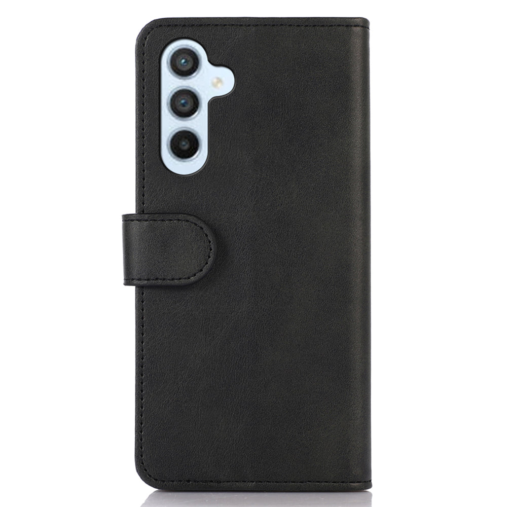 For Samsung Galaxy A05s 4G Case Anti-Scratch Leather Cowhide Texture Wallet with Stand