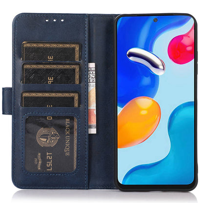 For Samsung Galaxy A05s 4G Case Anti-Scratch Leather Cowhide Texture Wallet with Stand