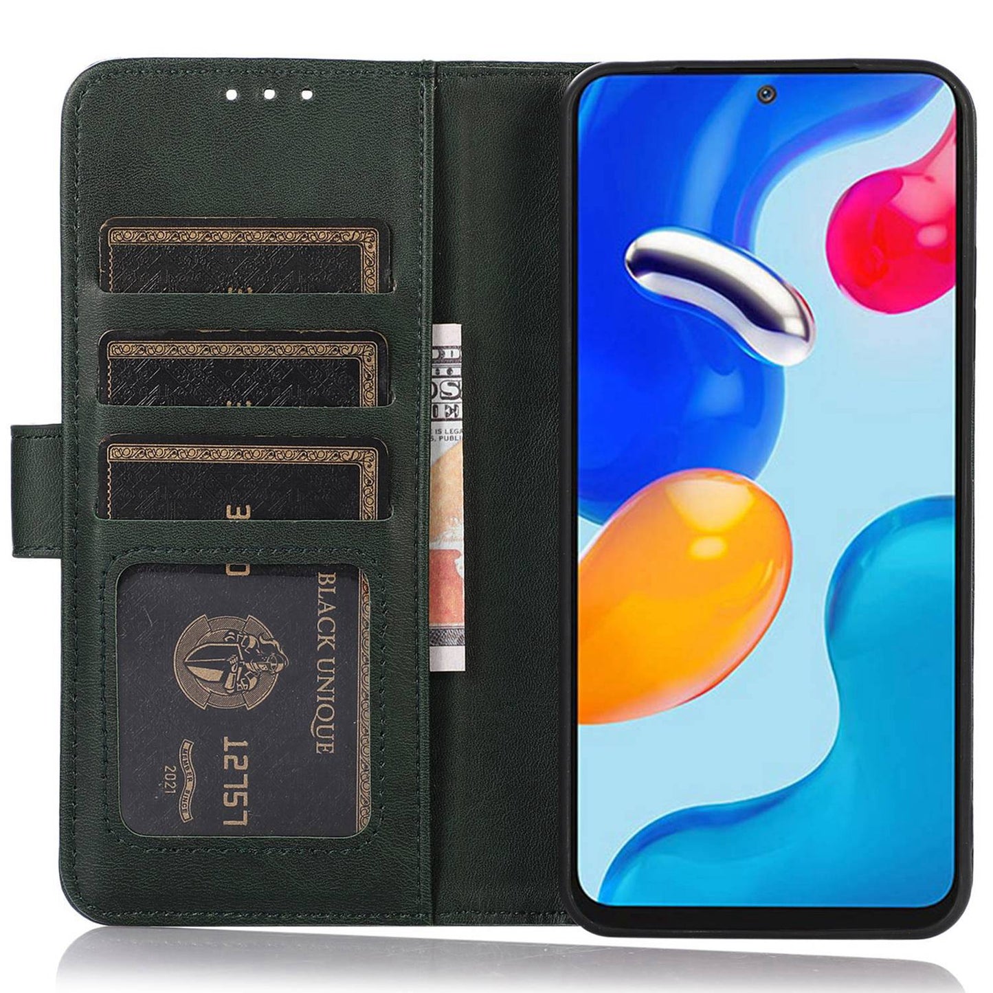 For Samsung Galaxy A05s 4G Case Anti-Scratch Leather Cowhide Texture Wallet with Stand