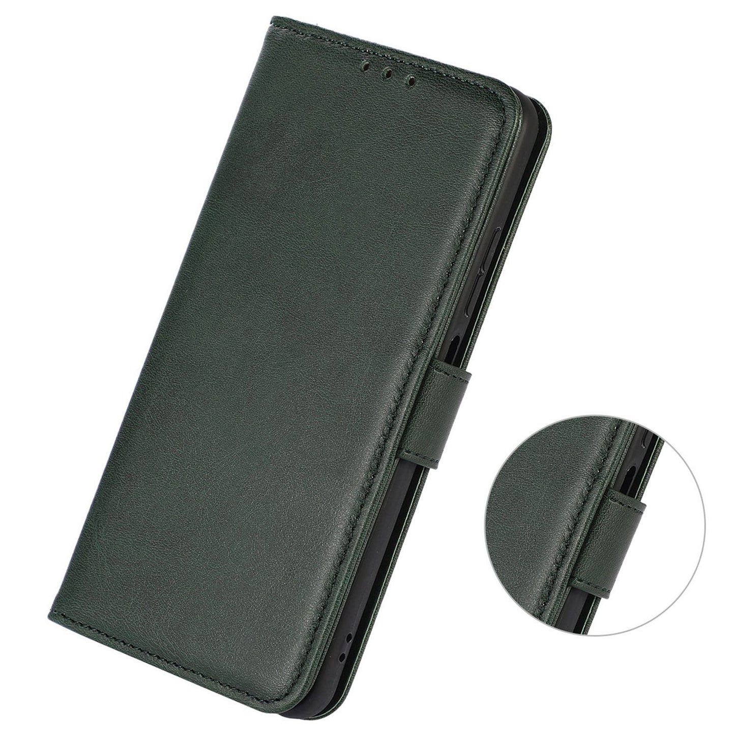 For Samsung Galaxy A05s 4G Case Anti-Scratch Leather Cowhide Texture Wallet with Stand