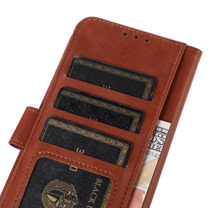 For Samsung Galaxy A05s 4G Case Anti-Scratch Leather Cowhide Texture Wallet with Stand