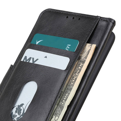 For Samsung Galaxy A05s 4G Case PU Leather Case Crazy Horse Texture Wallet Stand Phone Cover