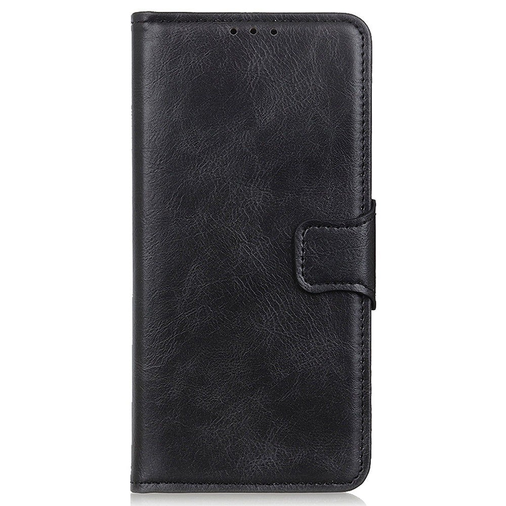 For Samsung Galaxy A05s 4G Case PU Leather Case Crazy Horse Texture Wallet Stand Phone Cover