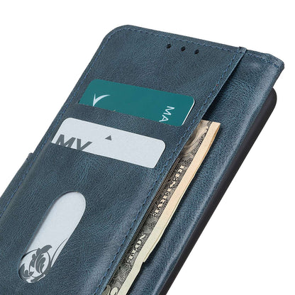 For Samsung Galaxy A05s 4G Case PU Leather Case Crazy Horse Texture Wallet Stand Phone Cover
