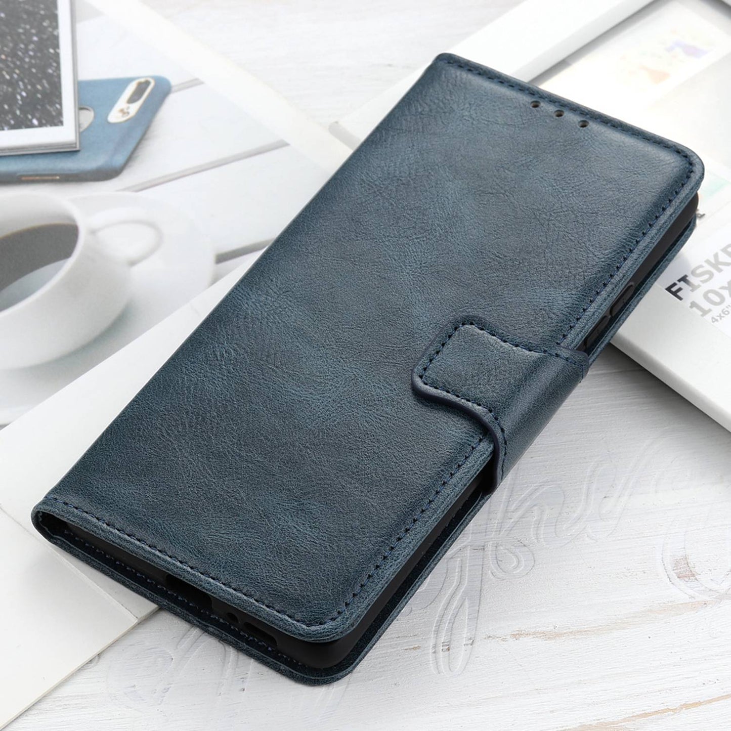 For Samsung Galaxy A05s 4G Case PU Leather Case Crazy Horse Texture Wallet Stand Phone Cover