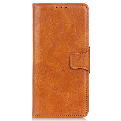 For Samsung Galaxy A05s 4G Case PU Leather Case Crazy Horse Texture Wallet Stand Phone Cover