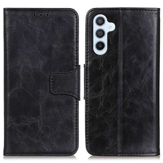 For Samsung Galaxy A05s 4G Case Split Leather Stand Crazy Horse Texture Wallet Phone Cover
