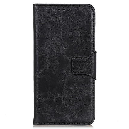 For Samsung Galaxy A05s 4G Case Split Leather Stand Crazy Horse Texture Wallet Phone Cover