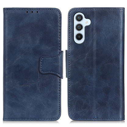 For Samsung Galaxy A05s 4G Case Split Leather Stand Crazy Horse Texture Wallet Phone Cover
