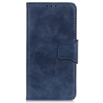 For Samsung Galaxy A05s 4G Case Split Leather Stand Crazy Horse Texture Wallet Phone Cover