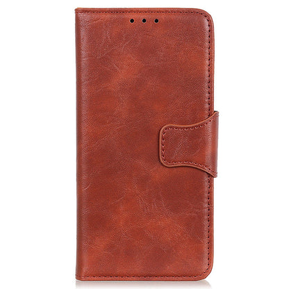 For Samsung Galaxy A05s 4G Case Split Leather Stand Crazy Horse Texture Wallet Phone Cover