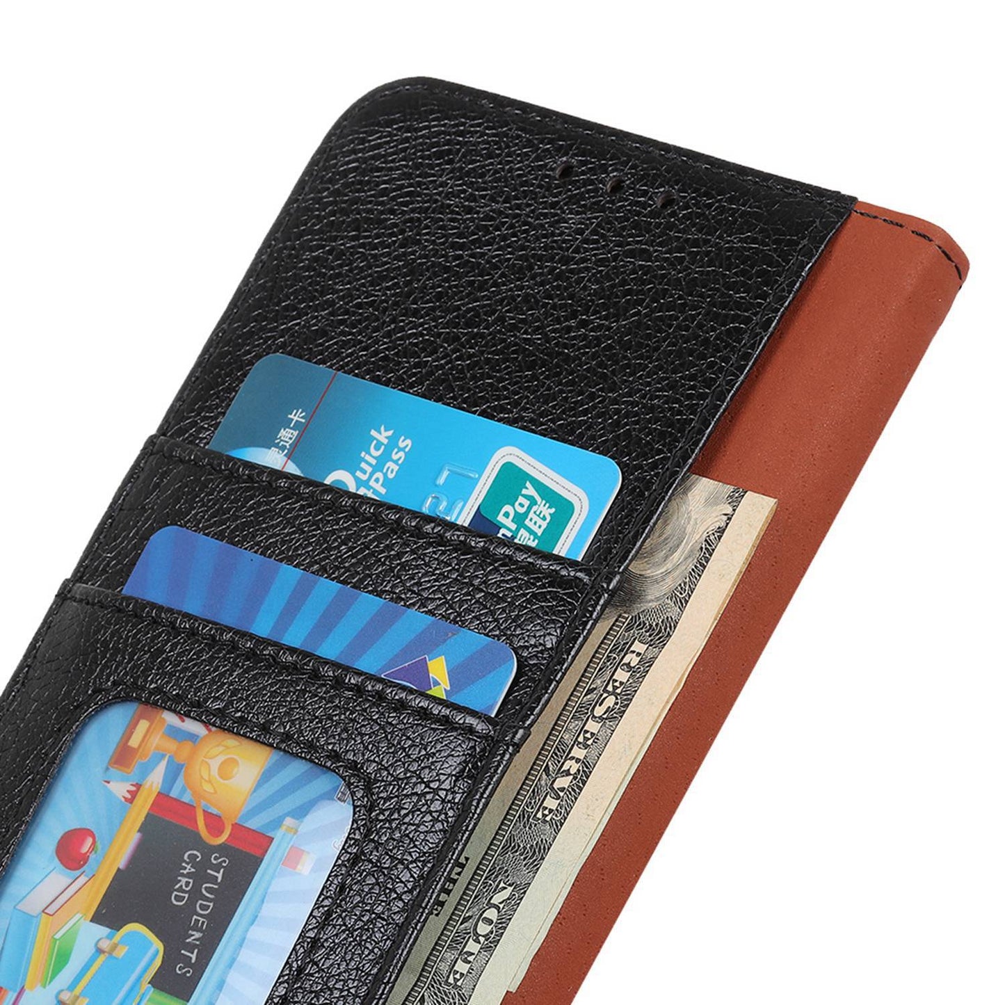 For Samsung Galaxy A05s 4G Case Nappa Texture Split Leather Stand Wallet Phone Cover