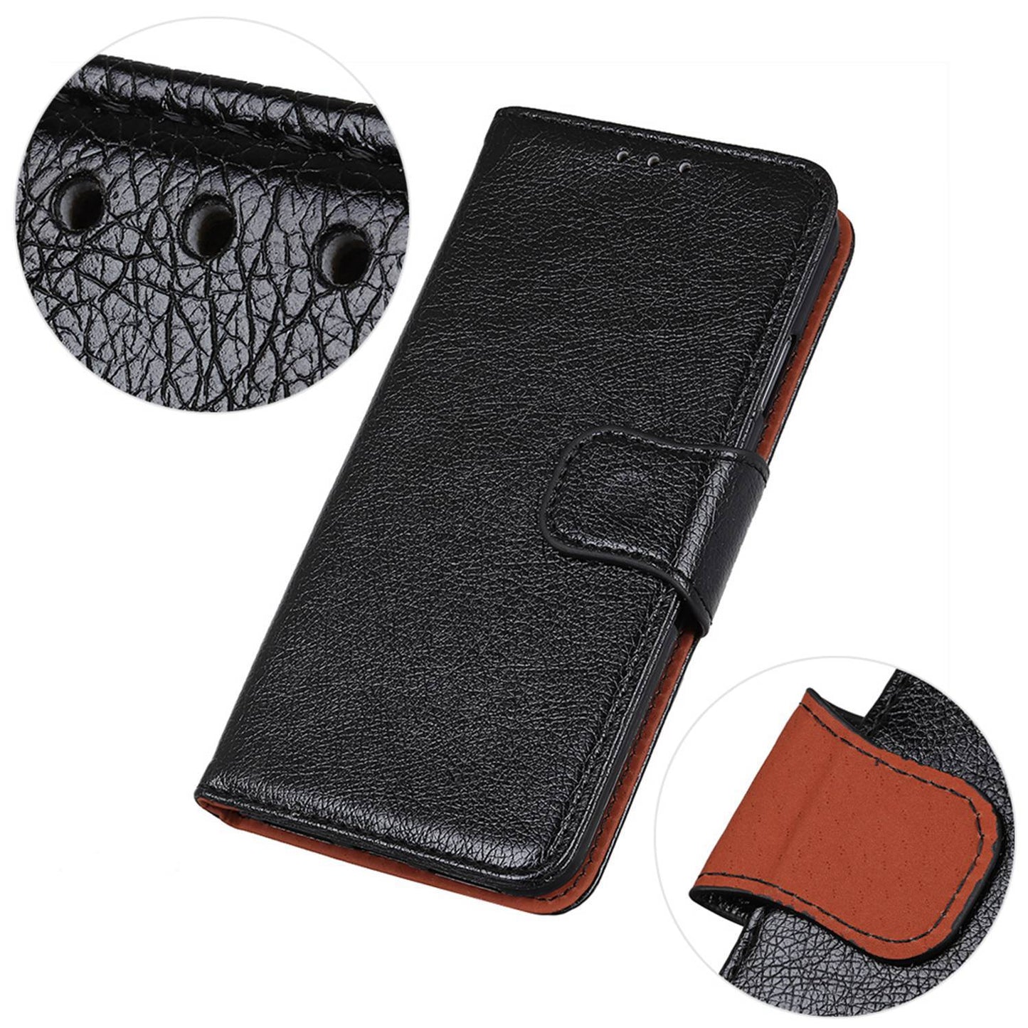 For Samsung Galaxy A05s 4G Case Nappa Texture Split Leather Stand Wallet Phone Cover