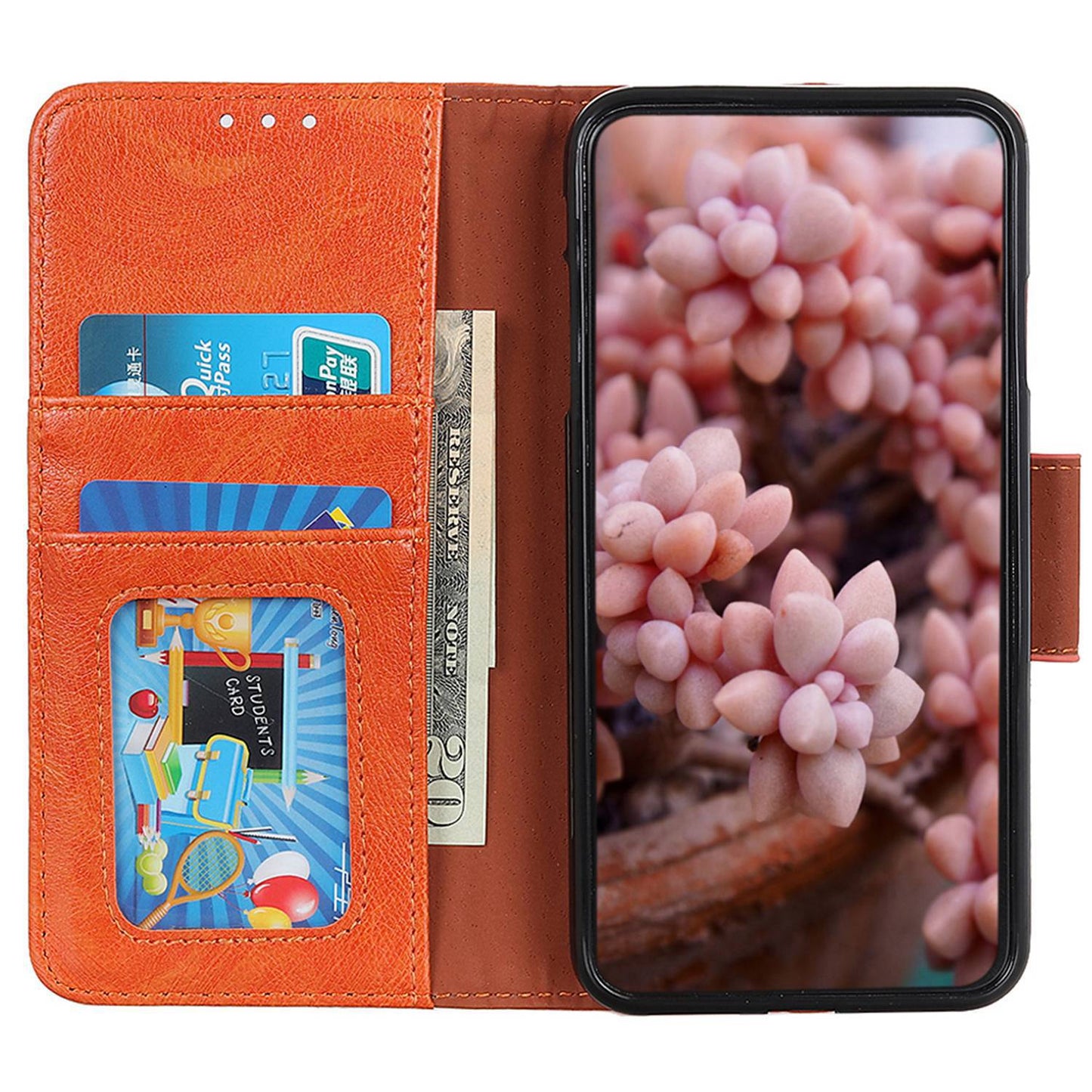 For Samsung Galaxy A05s 4G Case Nappa Texture Split Leather Stand Wallet Phone Cover