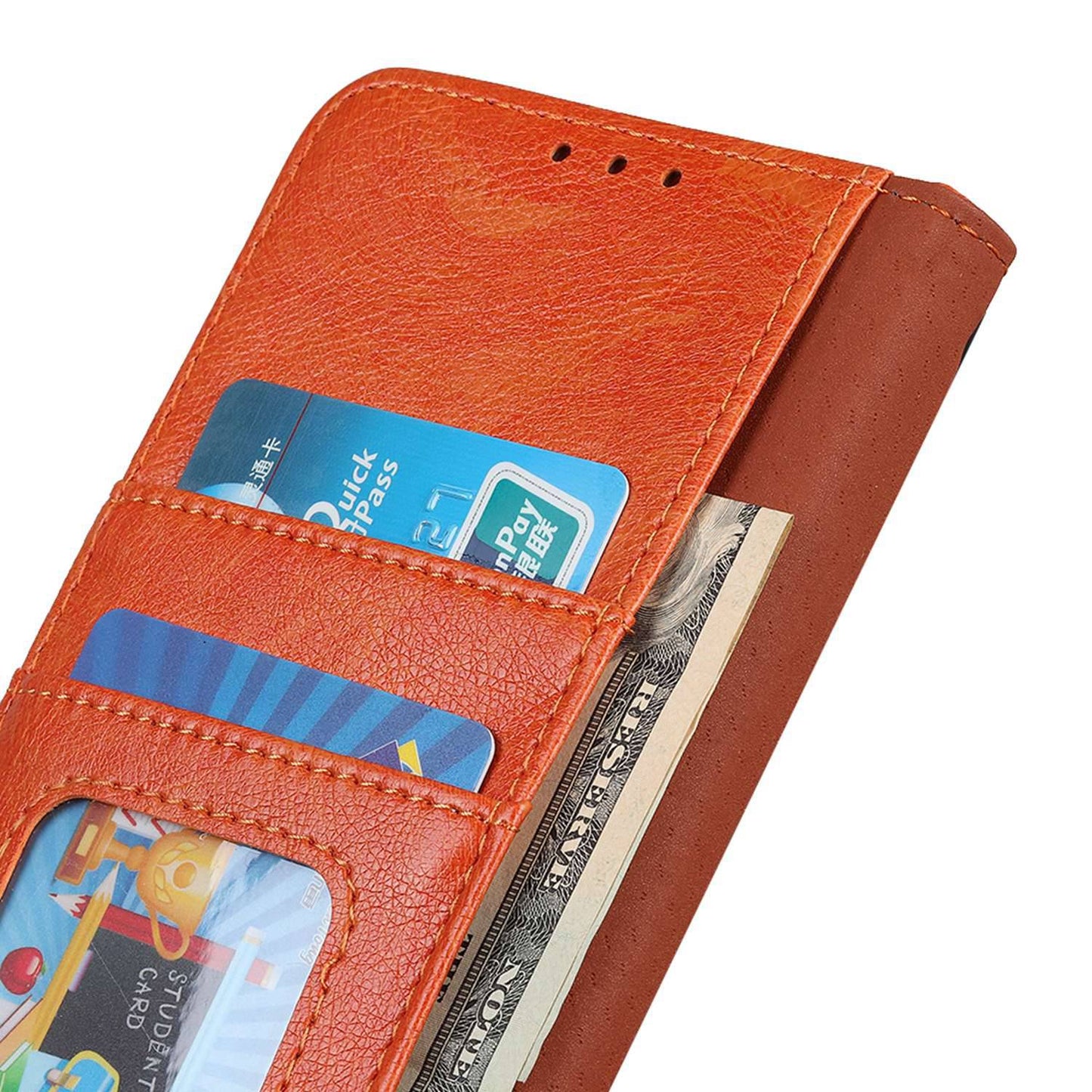 For Samsung Galaxy A05s 4G Case Nappa Texture Split Leather Stand Wallet Phone Cover