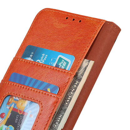 For Samsung Galaxy A05s 4G Case Nappa Texture Split Leather Stand Wallet Phone Cover