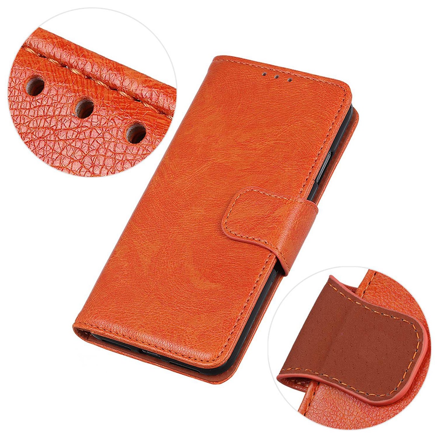 For Samsung Galaxy A05s 4G Case Nappa Texture Split Leather Stand Wallet Phone Cover