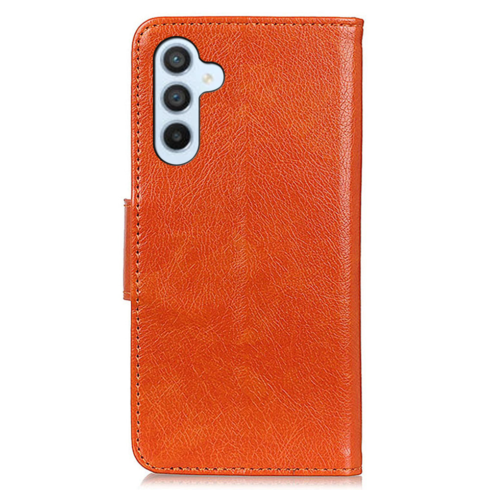 For Samsung Galaxy A05s 4G Case Nappa Texture Split Leather Stand Wallet Phone Cover