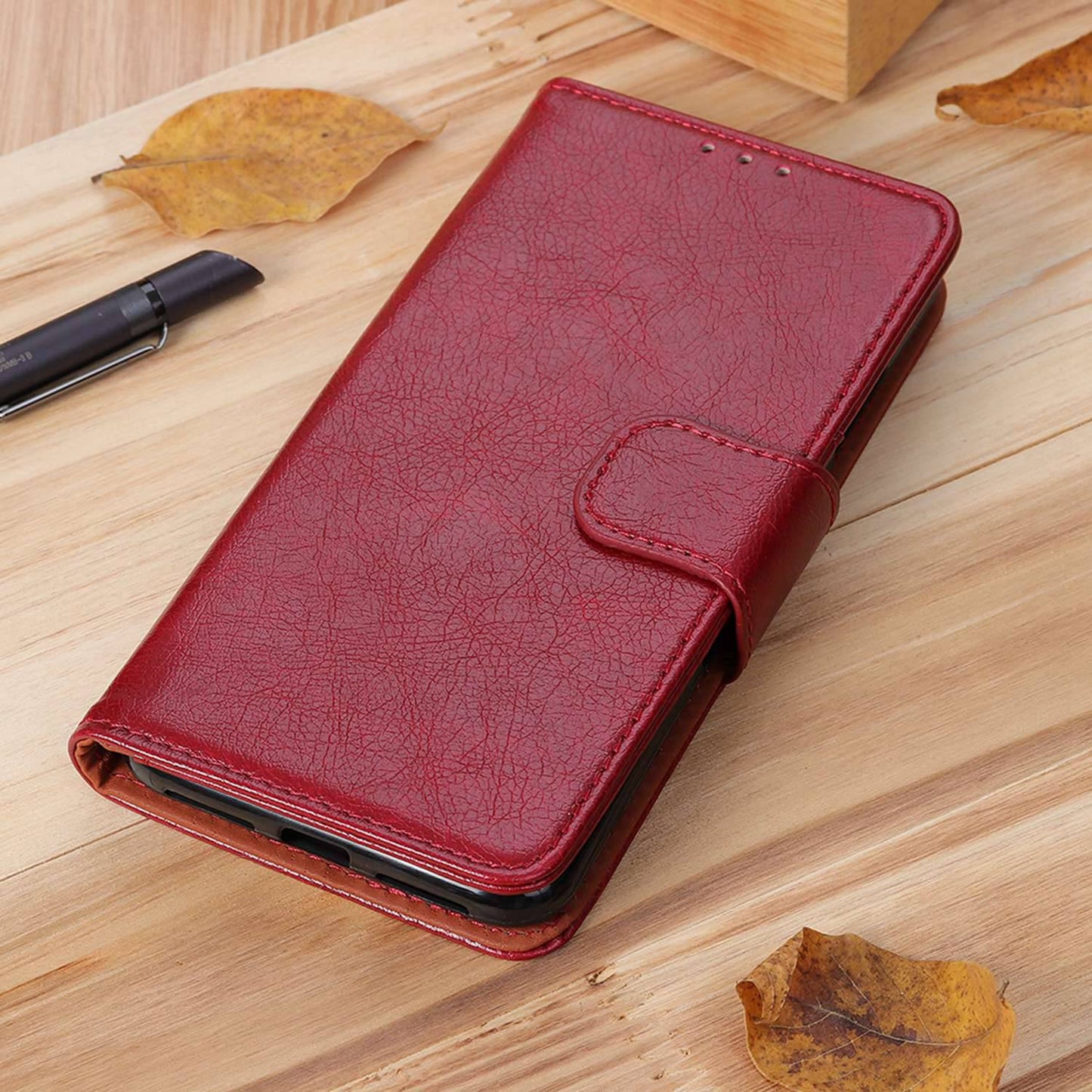 For Samsung Galaxy A05s 4G Case Nappa Texture Split Leather Stand Wallet Phone Cover