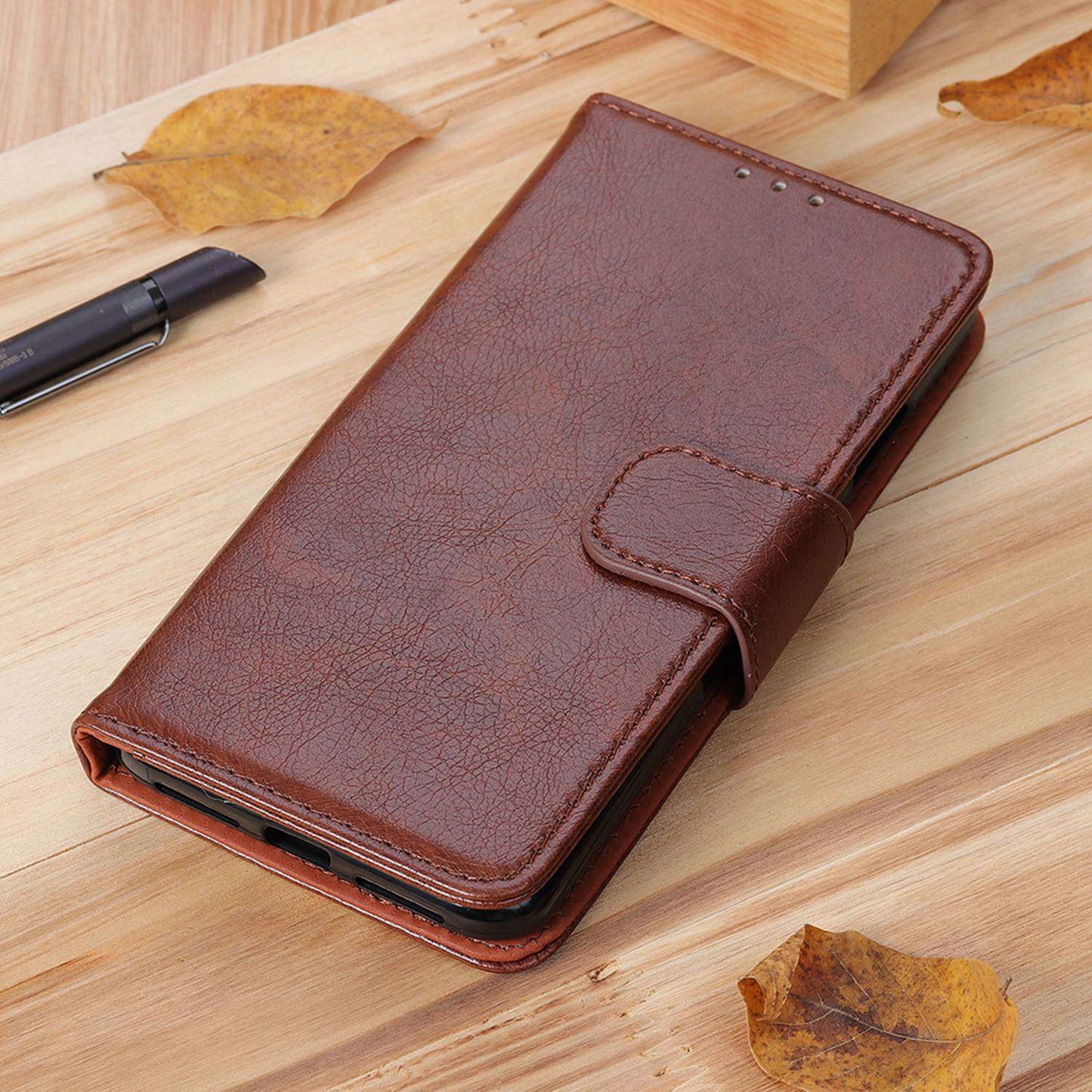 For Samsung Galaxy A05s 4G Case Nappa Texture Split Leather Stand Wallet Phone Cover