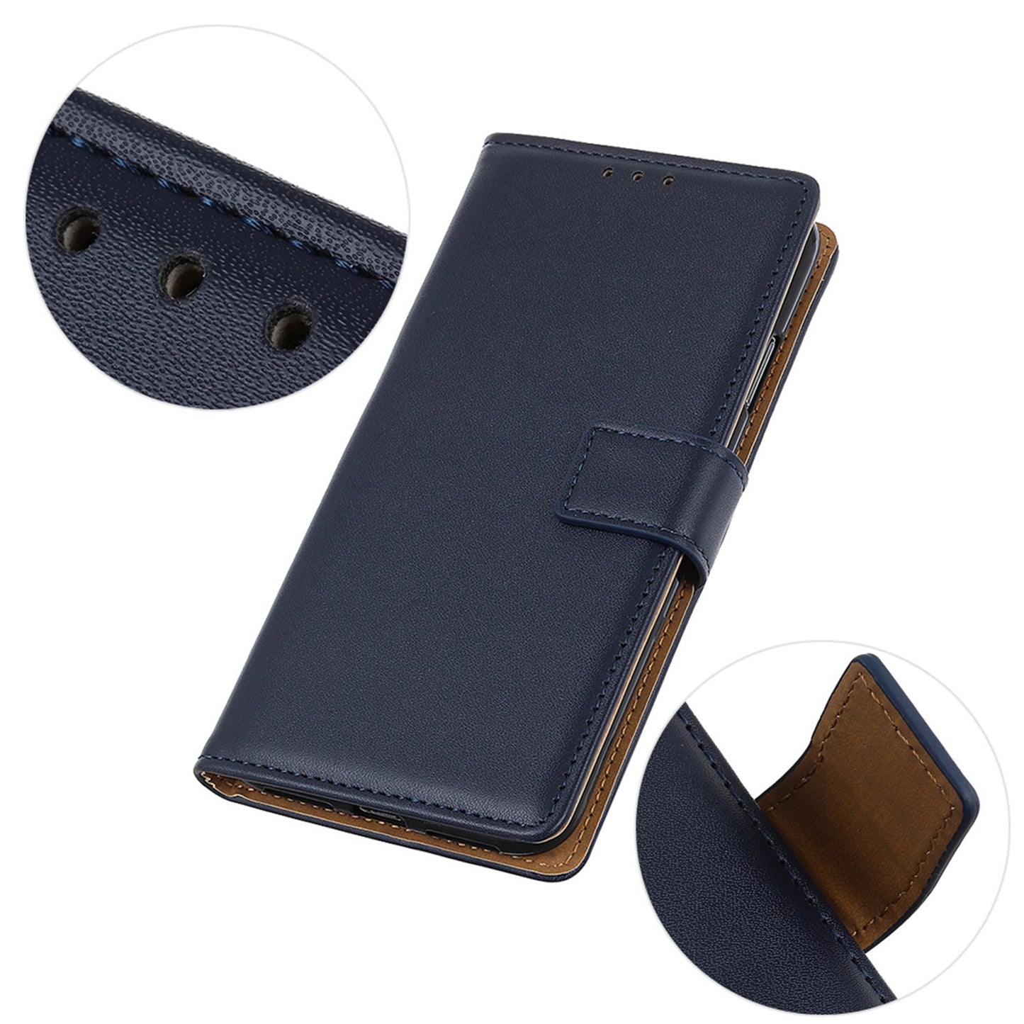 For Samsung Galaxy A05s 4G Case Anti-Fingerprint Leather Wallet Phone Cover with Stand Function