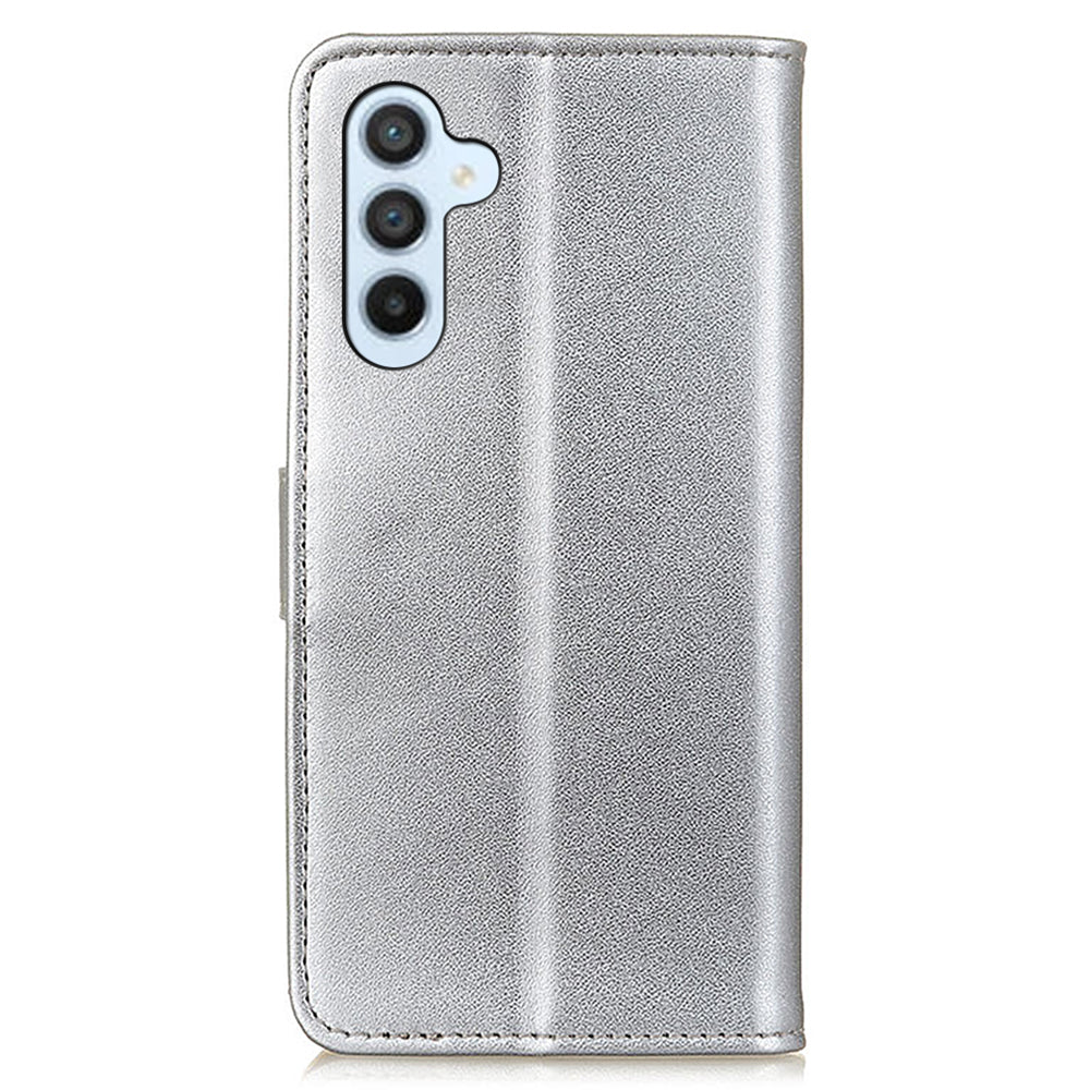 For Samsung Galaxy A05s 4G Case Anti-Fingerprint Leather Wallet Phone Cover with Stand Function