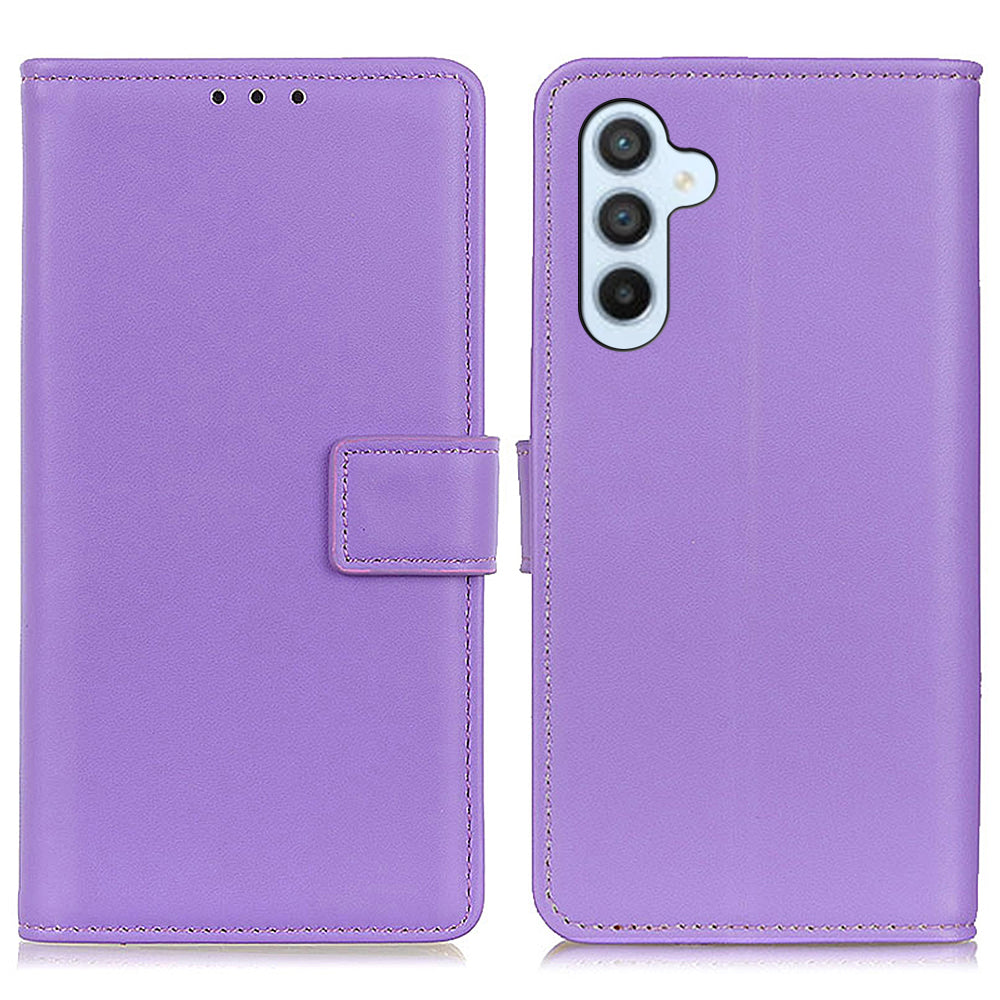 For Samsung Galaxy A05s 4G Case Anti-Fingerprint Leather Wallet Phone Cover with Stand Function