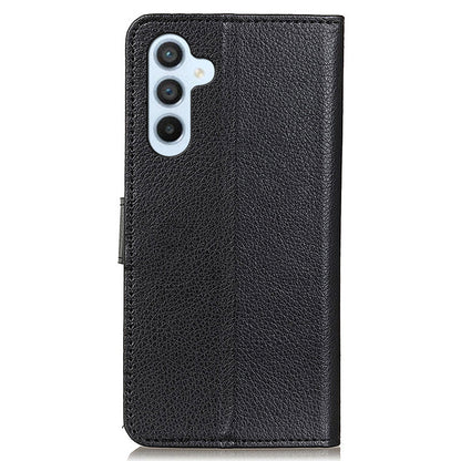 For Samsung Galaxy A05s 4G Case PU Leather Wallet Stand Litchi Texture Phone Cover