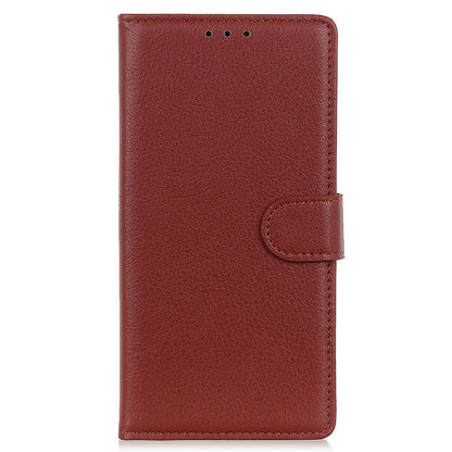 For Samsung Galaxy A05s 4G Case PU Leather Wallet Stand Litchi Texture Phone Cover