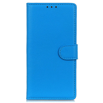 For Samsung Galaxy A05s 4G Case PU Leather Wallet Stand Litchi Texture Phone Cover