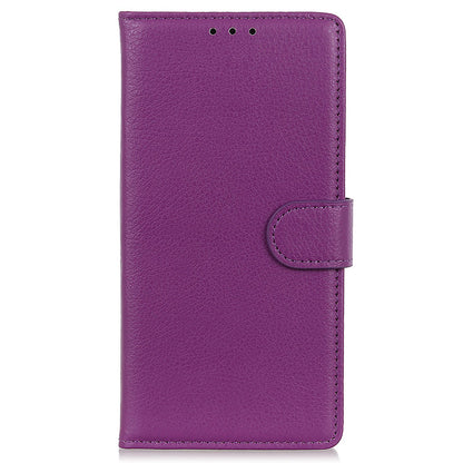 For Samsung Galaxy A05s 4G Case PU Leather Wallet Stand Litchi Texture Phone Cover