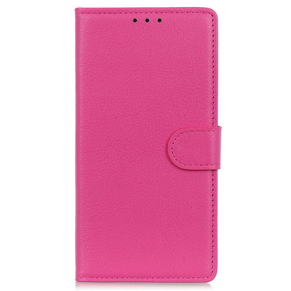 For Samsung Galaxy A05s 4G Case PU Leather Wallet Stand Litchi Texture Phone Cover