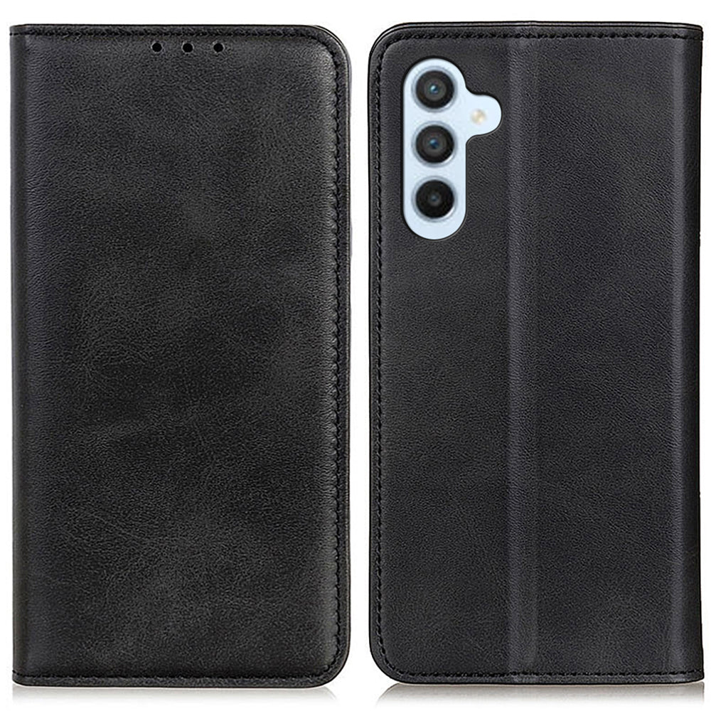 For Samsung Galaxy A05s 4G Case Cowhide Texture Split Leather Cover Wallet Stand Phone Shell
