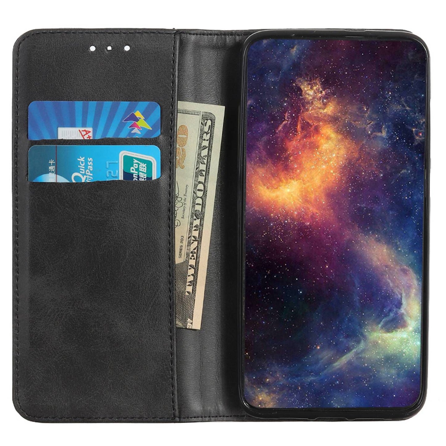 For Samsung Galaxy A05s 4G Case Cowhide Texture Split Leather Cover Wallet Stand Phone Shell