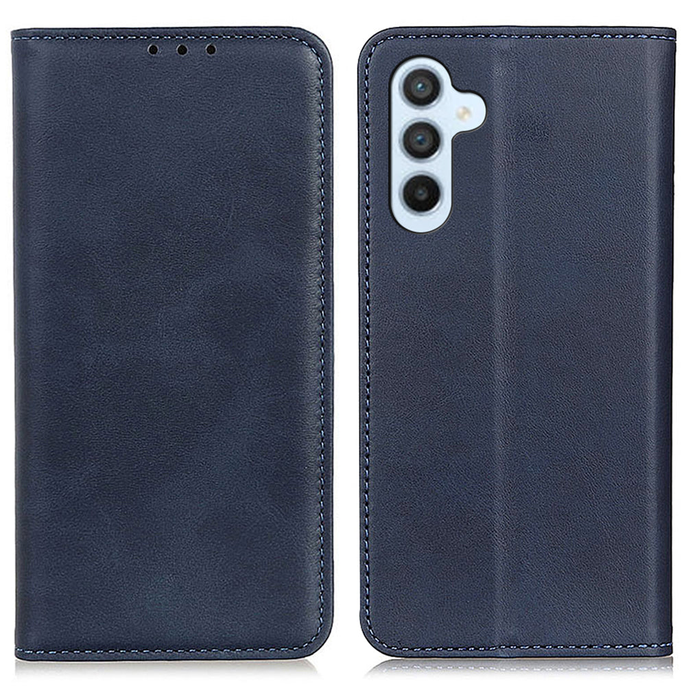 For Samsung Galaxy A05s 4G Case Cowhide Texture Split Leather Cover Wallet Stand Phone Shell