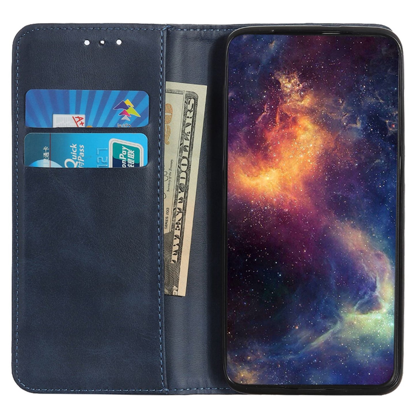 For Samsung Galaxy A05s 4G Case Cowhide Texture Split Leather Cover Wallet Stand Phone Shell