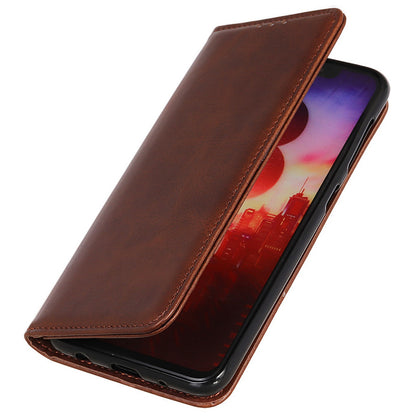 For Samsung Galaxy A05s 4G Case Cowhide Texture Split Leather Cover Wallet Stand Phone Shell
