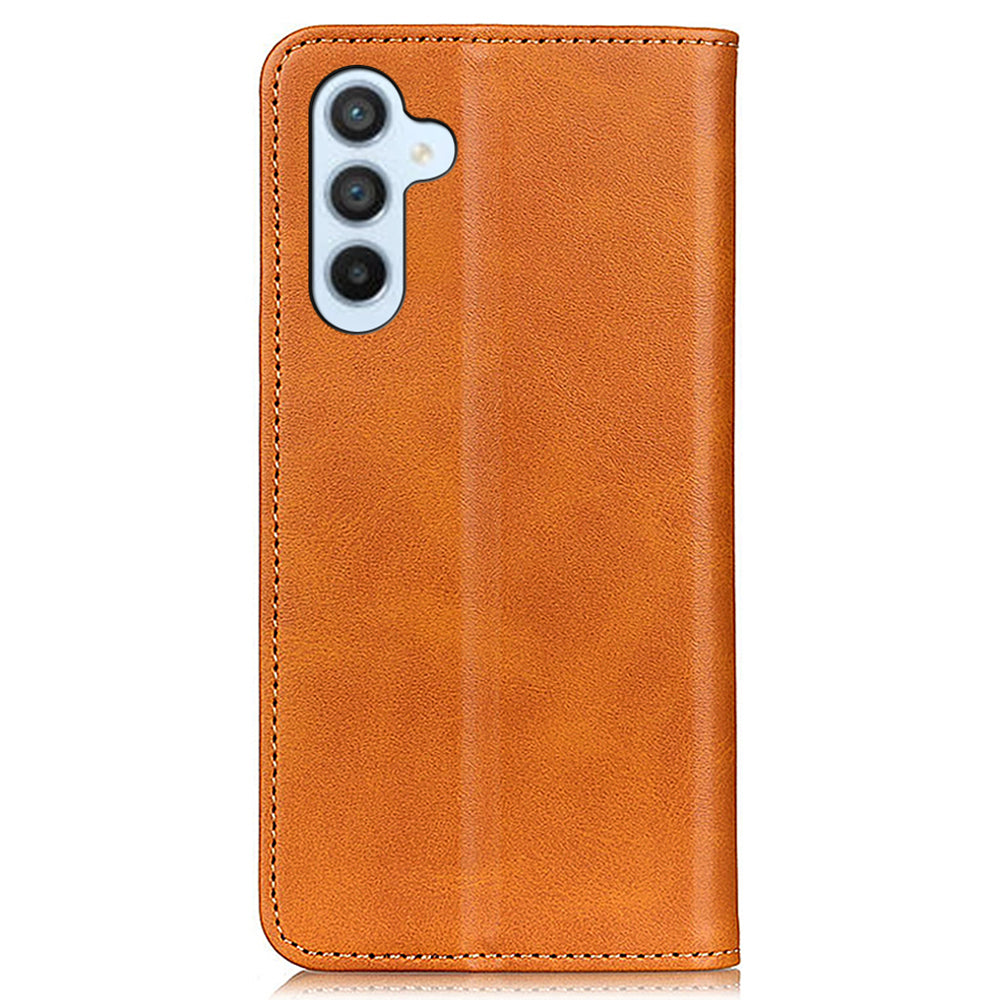 For Samsung Galaxy A05s 4G Case Cowhide Texture Split Leather Cover Wallet Stand Phone Shell