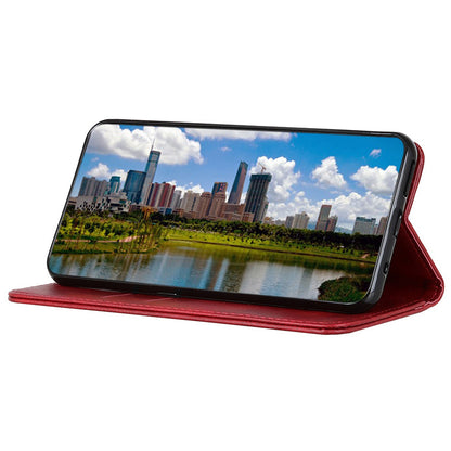 For Samsung Galaxy A05s 4G Case Cowhide Texture Split Leather Cover Wallet Stand Phone Shell