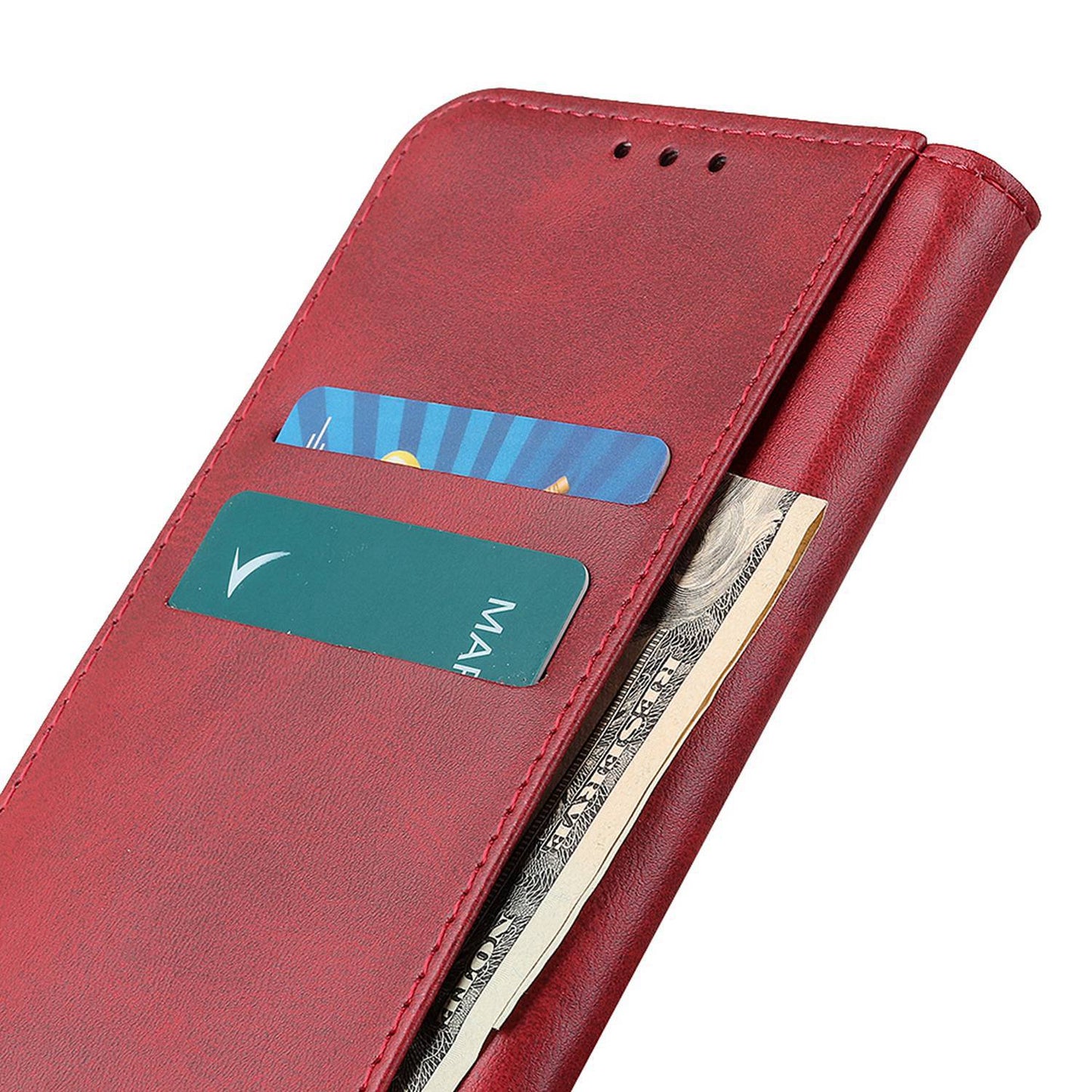 For Samsung Galaxy A05s 4G Case Cowhide Texture Split Leather Cover Wallet Stand Phone Shell