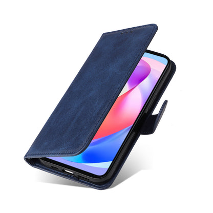 For Honor X6a 4G Case Calf Texture Wallet Stand PU Leather Cell Phone Cover