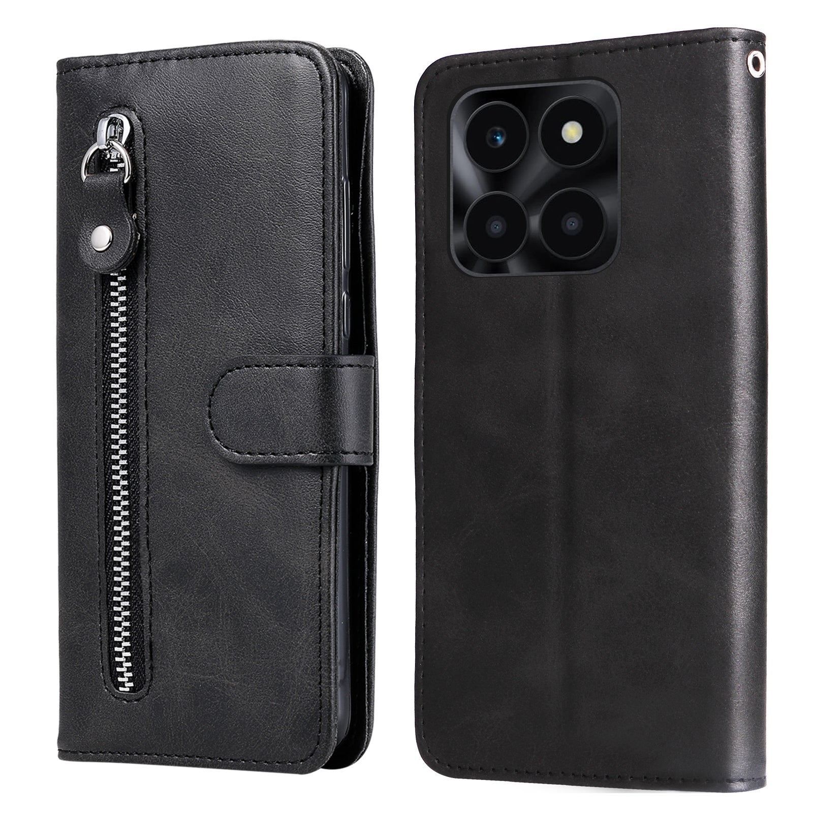 For Honor X6a 4G Case Slim-Fit Phone Shell Stand Function Wallet Cover