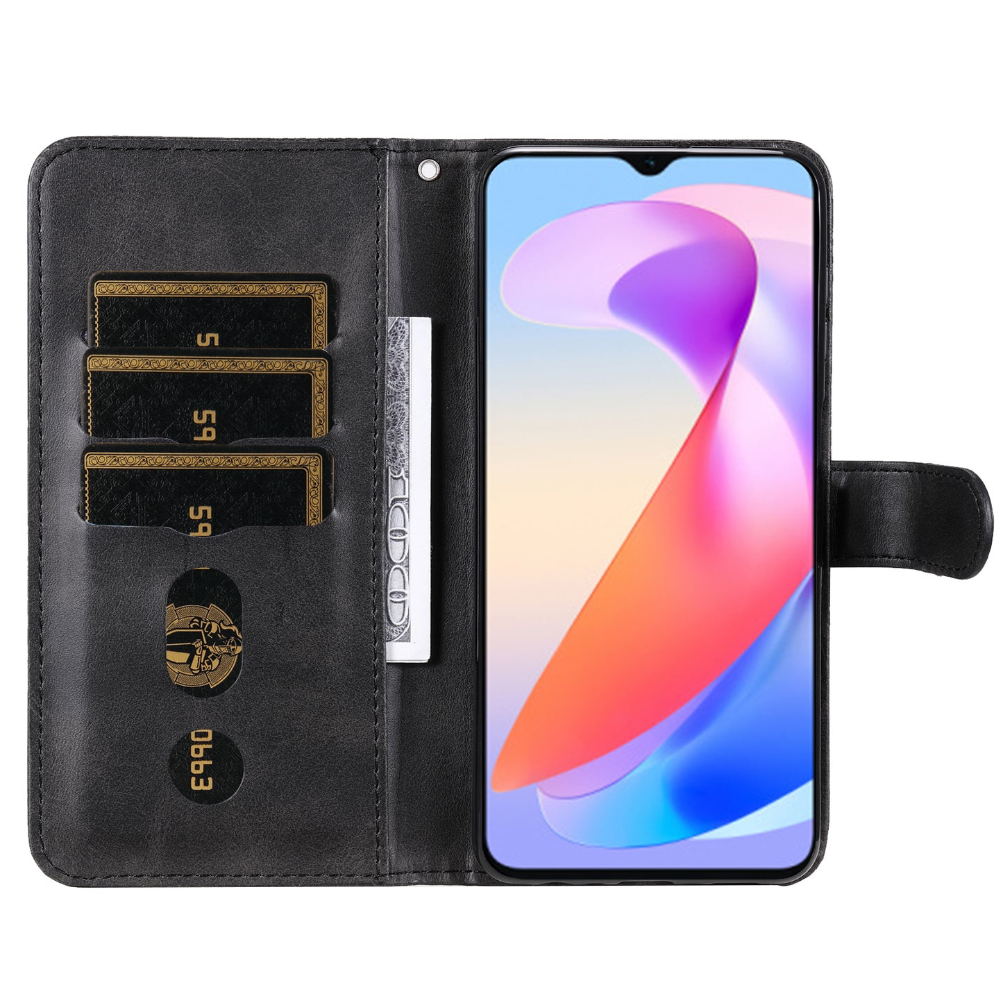 For Honor X6a 4G Case Slim-Fit Phone Shell Stand Function Wallet Cover