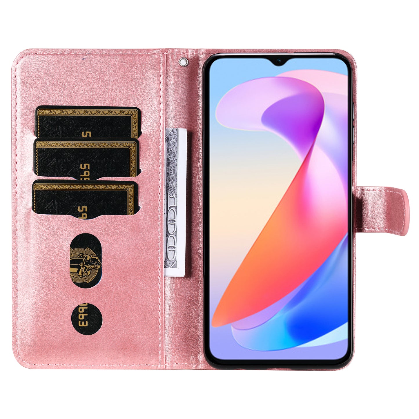 For Honor X6a 4G Case Slim-Fit Phone Shell Stand Function Wallet Cover