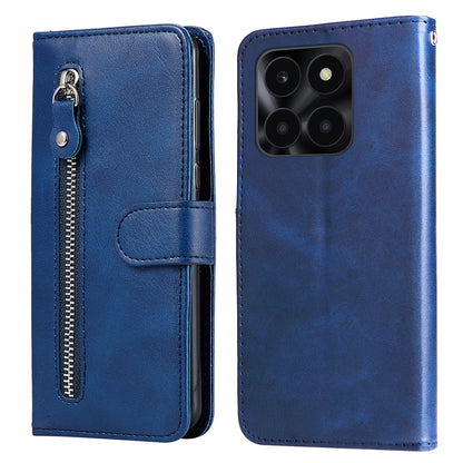 For Honor X6a 4G Case Slim-Fit Phone Shell Stand Function Wallet Cover