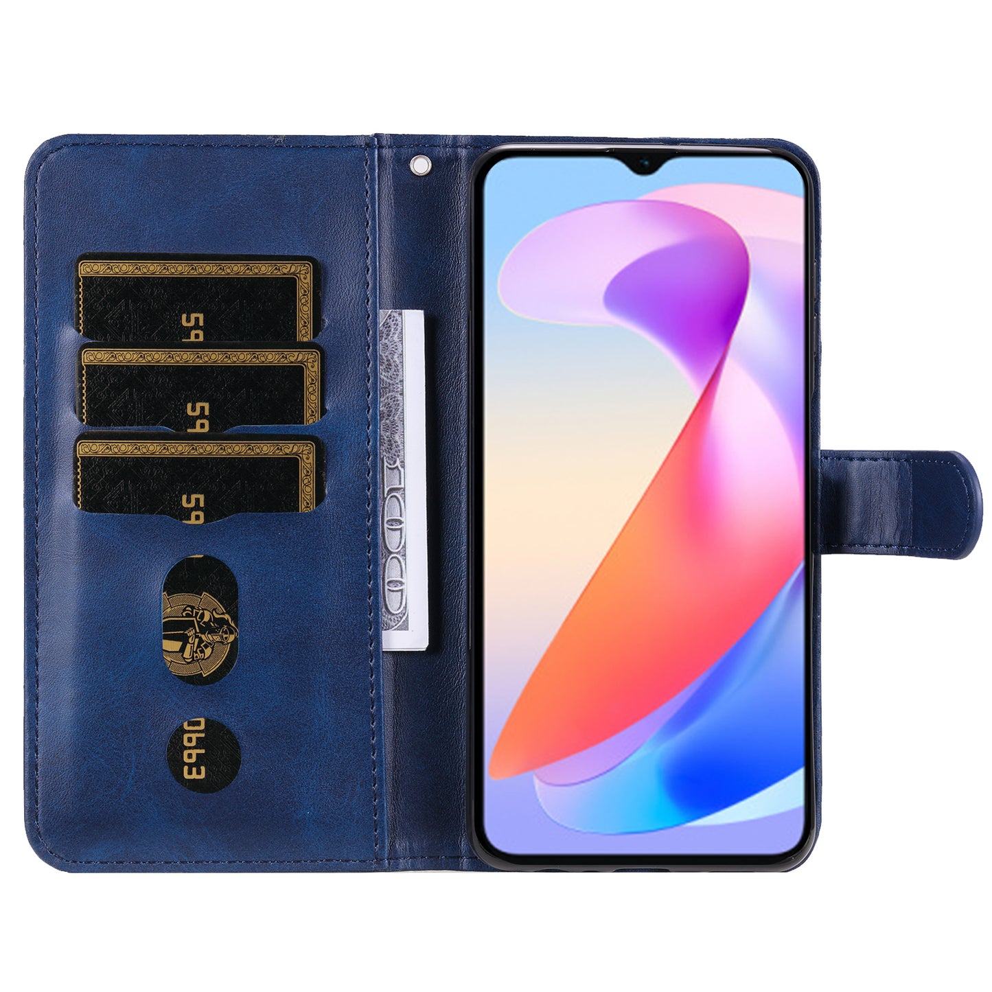 For Honor X6a 4G Case Slim-Fit Phone Shell Stand Function Wallet Cover