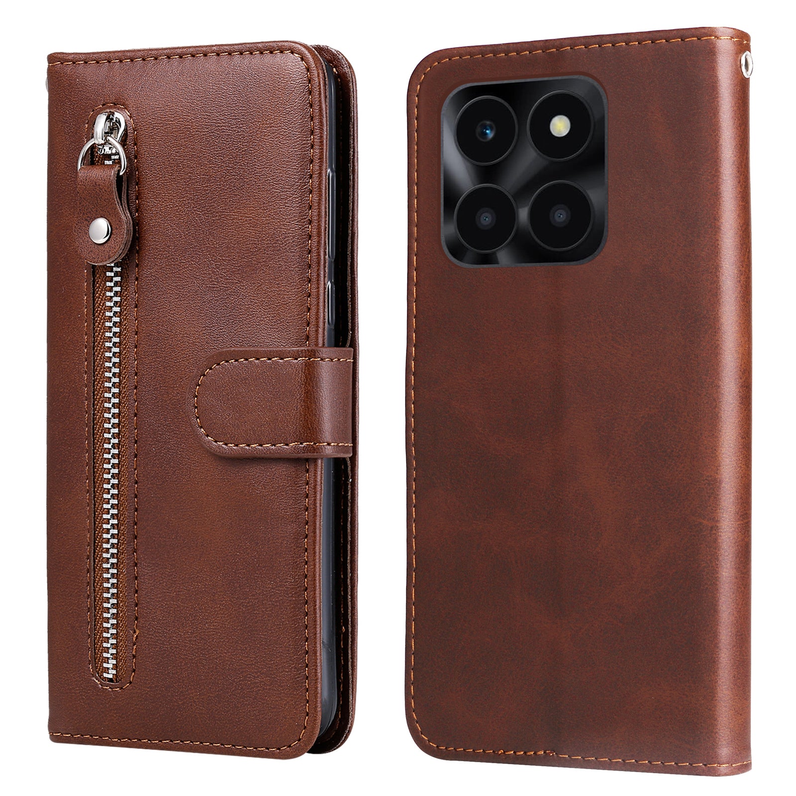For Honor X6a 4G Case Slim-Fit Phone Shell Stand Function Wallet Cover
