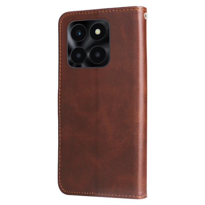 For Honor X6a 4G Case Slim-Fit Phone Shell Stand Function Wallet Cover