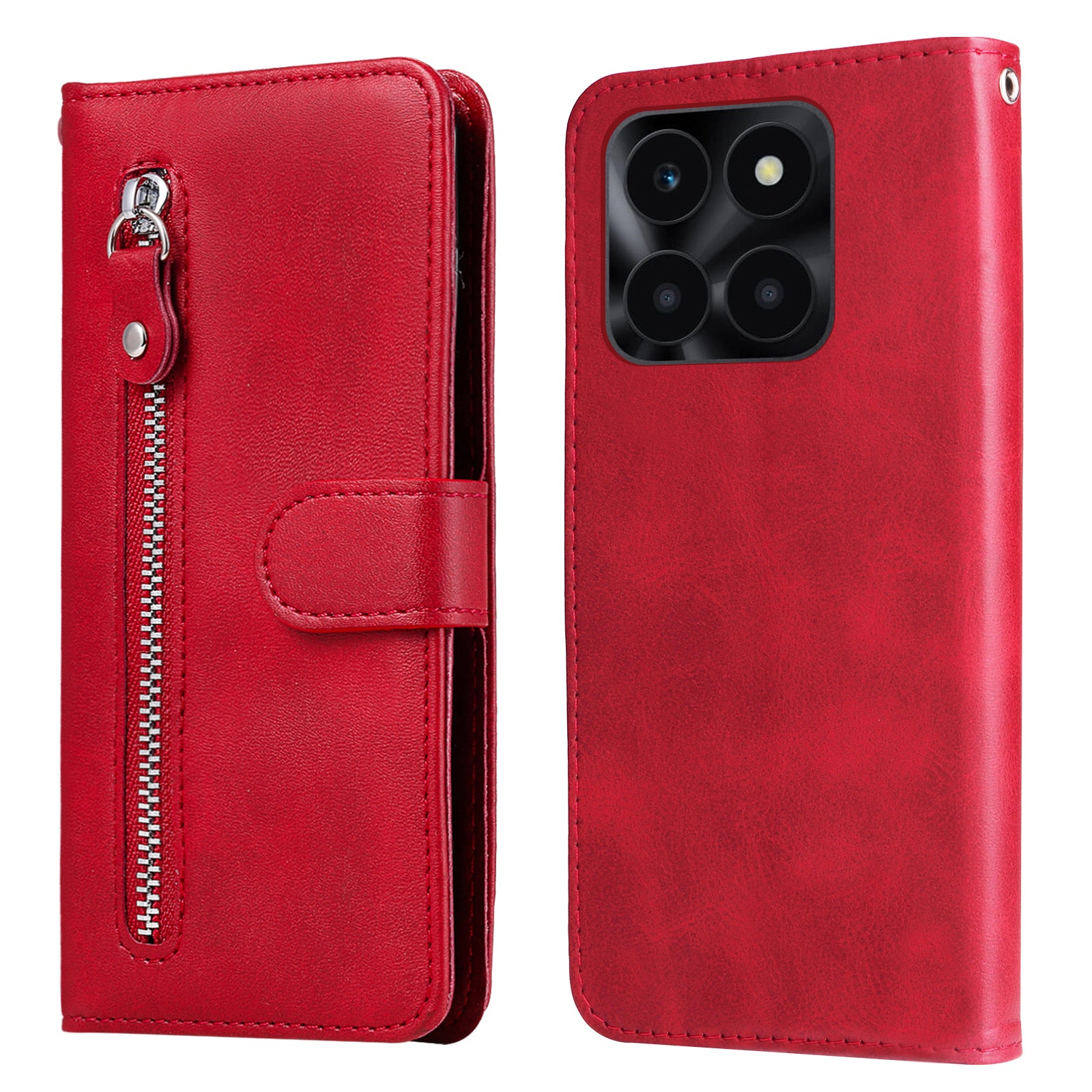 For Honor X6a 4G Case Slim-Fit Phone Shell Stand Function Wallet Cover